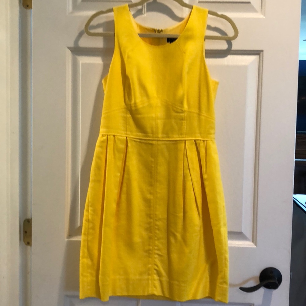 J.Crew Yellow Dress